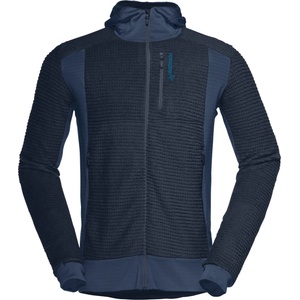 Norrøna Мъжко поларено яке Norrøna Falketind Alpha120 Zip Hood Fleece jacket - Indigo Night - размер XL (005-3143-0214)