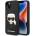KARL LAGERFELD Гръб Karl Lagerfeld Liquid Silicone Гръб Karl Head Case за iPhone 14 Plus - Черен