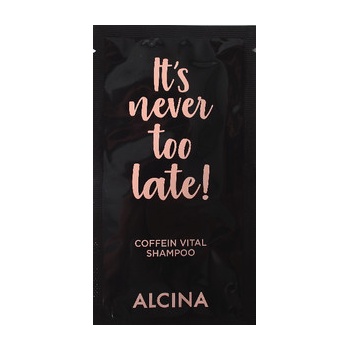 Alcina It's Never Too Late Coffein Vital Shampoo 10 ml