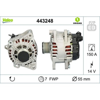 generátor VALEO 443248