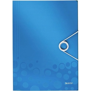 Leitz Папка PP с ластик Leitz Wow BeBop Син (1303299-06-45990036)
