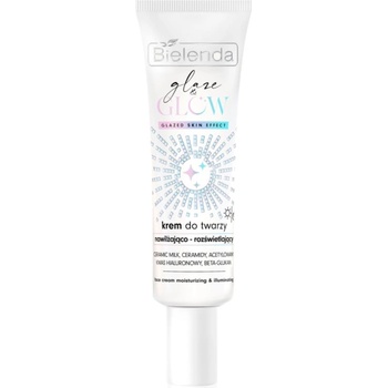 Bielenda GLAZE & GLOW хидратиращ и озаряващ крем за лице за суха кожа 50ml