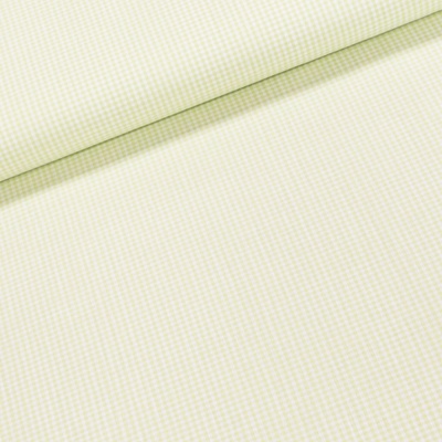 Bavlněný kanafas PEARL LT.GREEN 0,3x0,3cm světle zelený, š.160cm (látka v metráži)