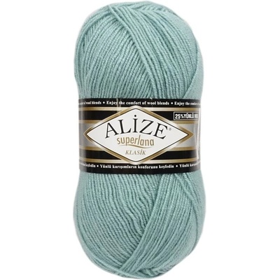 Alize Superlana Klasik 463 bledo zelená