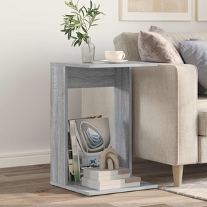 vidaXL Странична маса Сив Сонома 40 x 38 x 62, 5 см Инженерна дървесина (8000369)