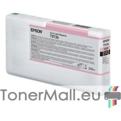 Epson Мастилена касета EPSON T9136 Vivid Light Magenta