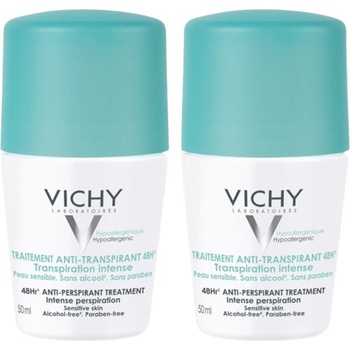 Vichy Intense 48h roll-on Duopack 2x50 ml