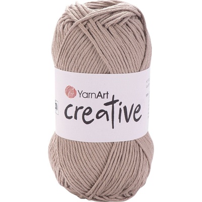 YARNART Creative 234 Grey Beige Плетива прежда (Creative 234)