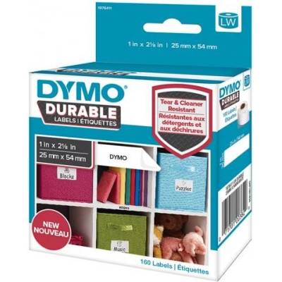 Samolepiace etikety Dymo LW 54x25mm polypropylénové s ochrannou vrstvou 160ks
