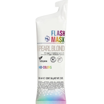 Salerm HD Colors Flash Mask barvicí maska perlová blond 60 ml