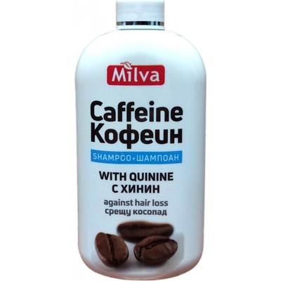 Milva Chinín a Kofeín Big šampón proti vypadávaniu vlasov 500 ml