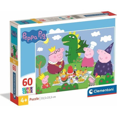 Clementoni Prasátko Pepina 60 dielov