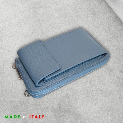 Prémiová dámská kožená peněženka VERA 2v1 pravá italská kůže elegantní design
