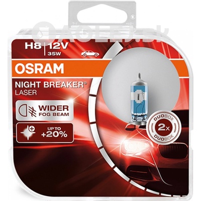 Osram Night Breaker Laser H8 PGJ19-1 12V 35W