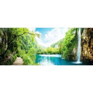 DIMEX ART Панорамни флизелинов фототапет релакс в гората 375 x 150 см