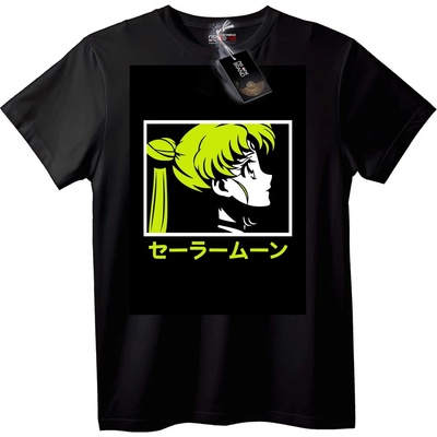 NOONEBRAND Тениска Sailor Moon Anime - 5XL, White