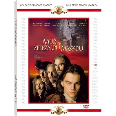 MuŽ se Železnou maskou DVD