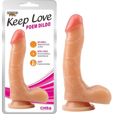 Пенис дилдо, запазете любовта, 20см. - Poem Dildo (CHISA00138)