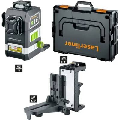 Laserliner Линеен лазерен нивелир Laserliner PowerPlane-Laser 3G Multi-18V/ 60 м (036.380L)