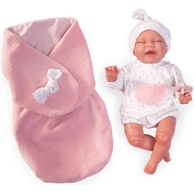 Antonio Juan Reborn miminko Můj malý reborn Luna ve spacím pytli Mi Pequeño Lluna con saco de gusanito