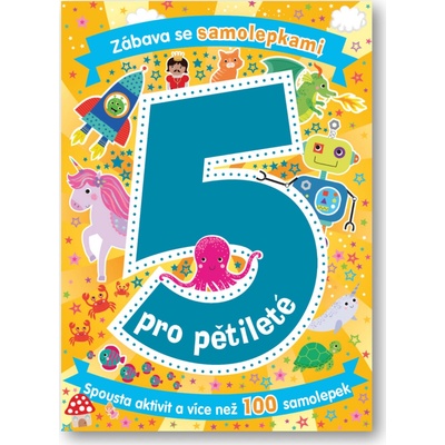 Zábava se samolepkami pro pětileté