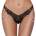Cottelli Collection String with Pearls 2322277 Black M/L
