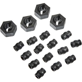 Arrma Комплект сферични щифтове Arrma, шестостенни гайки за колела