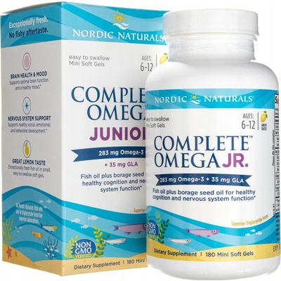 Nordic Naturals Omega Junior 283 mg 180 kapsúl