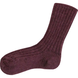 Joha Детски мериносови чорапи Joha Kid's Wool Socks 5006 Merino socks - Aubergine Melange - размер 35-38 (EU) (201-4233-0113)