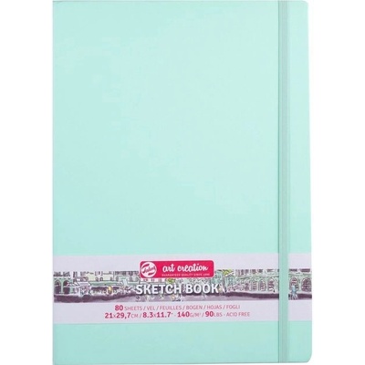 Talens Art Creation Sketchbook v pevnej väzbe Fresh Mint 21 x 29,7