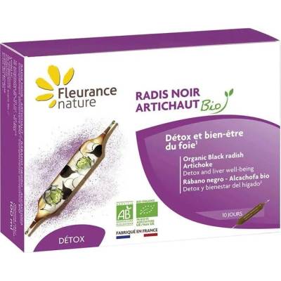 Fleurance Nature Био черна ряпа и артишок, 10 ампули, Fleurance Nature (188173 (11117) FN)