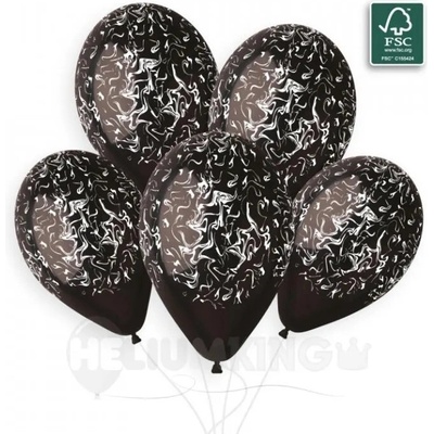 Svet balonku Balón Mramor biely 33 cm