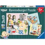 Ravensburger - Puzzle 3x49 Superbrother - 40 - 99 piese