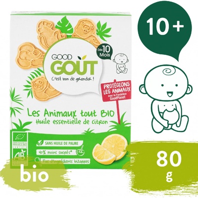 Good Gout Bio Zvieratká citrónové 80 g
