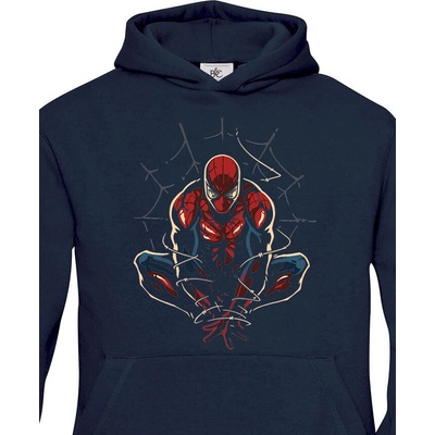 Dětská mikina Spider man Modrá