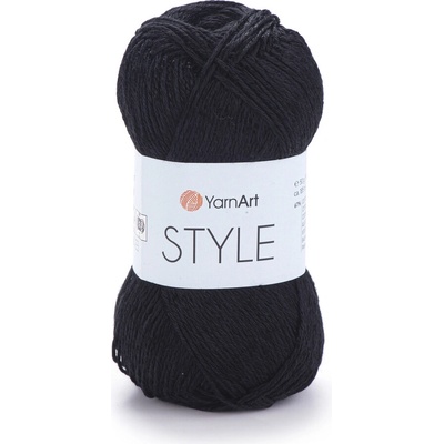 Yarn Art příze Style 651 černá