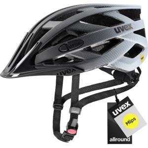 uvex i-vo cc MIPS bicycle helmet, Black-Cloud matt, 56-60 cm - S413613 (S413613)