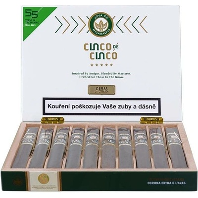 Joya de Nicaragua Cinco de Cinco Corona Extra 10 ks