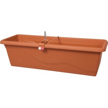 PLASTKON Samozavlažovací truhlík Smart Systém Extra Line 40 cm hnedá