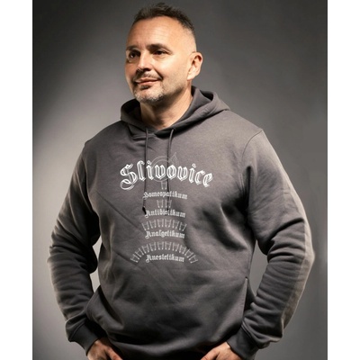 Slivovice homeopatiku antibiotikum, analgetikum, anestetikum mikina ORIGO