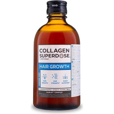 Minerva Collagen Superdose Hair Growth, tekutý pre vlasy s obsahom kolagénu, 300 ml