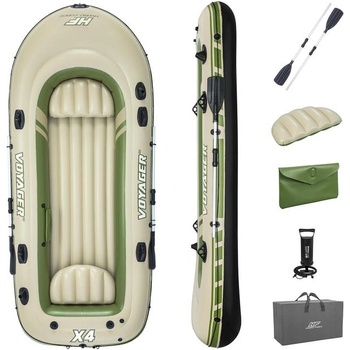 Bestway Надуваема лодка Bestway Voyager X4, 350 х 145 см (65156B)
