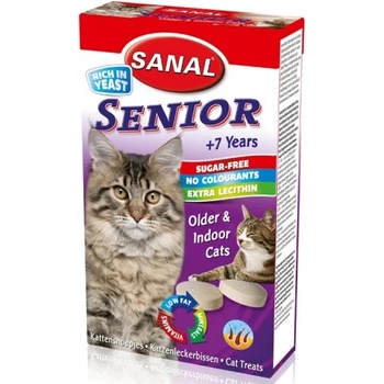 Sanal Витамини SANAL Cat Senior Lecithin - за възрастни котки, 50 гр, Холандия SC3200