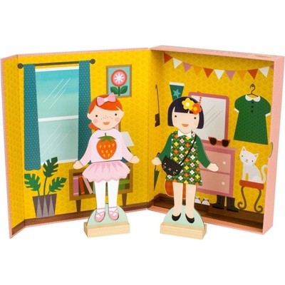 Petit Collage magnetické puzzle Nejlepší kamarádky