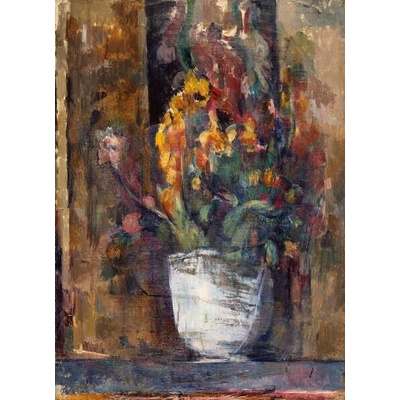 Plakát, Obraz - Vase of Flowers, c.1897-98, Cezanne, Paul, 30 × 40 cm