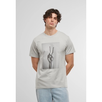 Mister Tee Тениска Peace Sign Tee lightasphalt XXLUB-MT1501-02946 - Тъмносив, размер XS