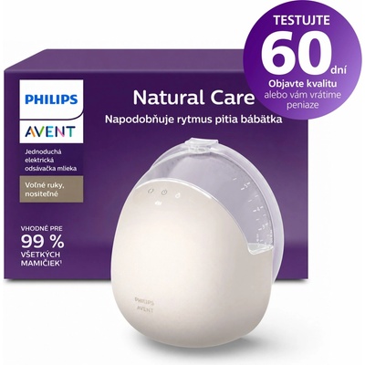 Philips AVENT SCF495/11 Hands Free elektrická odsávačka Natural Care