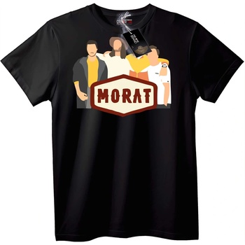 NOONEBRAND Тениска MORAT Групова - XXS, Black