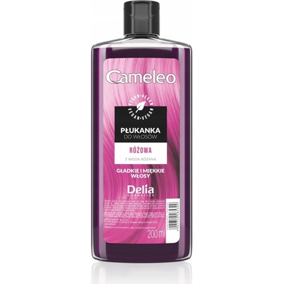 Delia Přeliv na vlasy Cosmetics růžový 200 ml