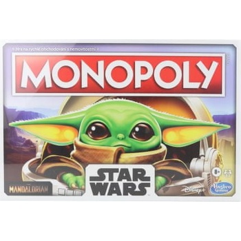 Společenská hra Monopoly Star Wars The Mandalorian The Child CZ verze + Star Wars Baby Yoda figurka 2balení A